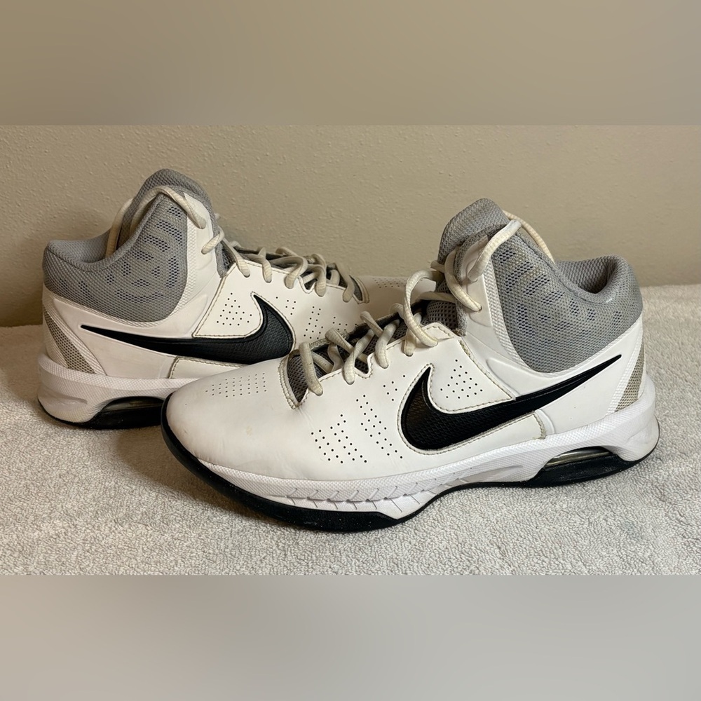 Nike Air Visi Pro VI White Gray Basketball Shoes Women's 7.5 749169